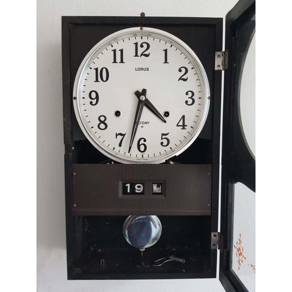 jam dinding lorus orjinal