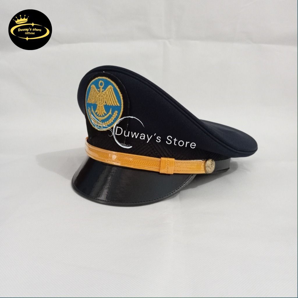 Topi Pet PDU Perhubungan Gol 3a - 3c Terbaru | Pet PDU Perhubungan | Topi Pet Kemenhub | Topi Pet Di