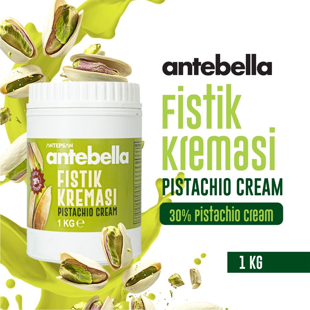 

Selai Kacang Pistachio 30% (Pistachio Spread Cream 30%) - 1 KG