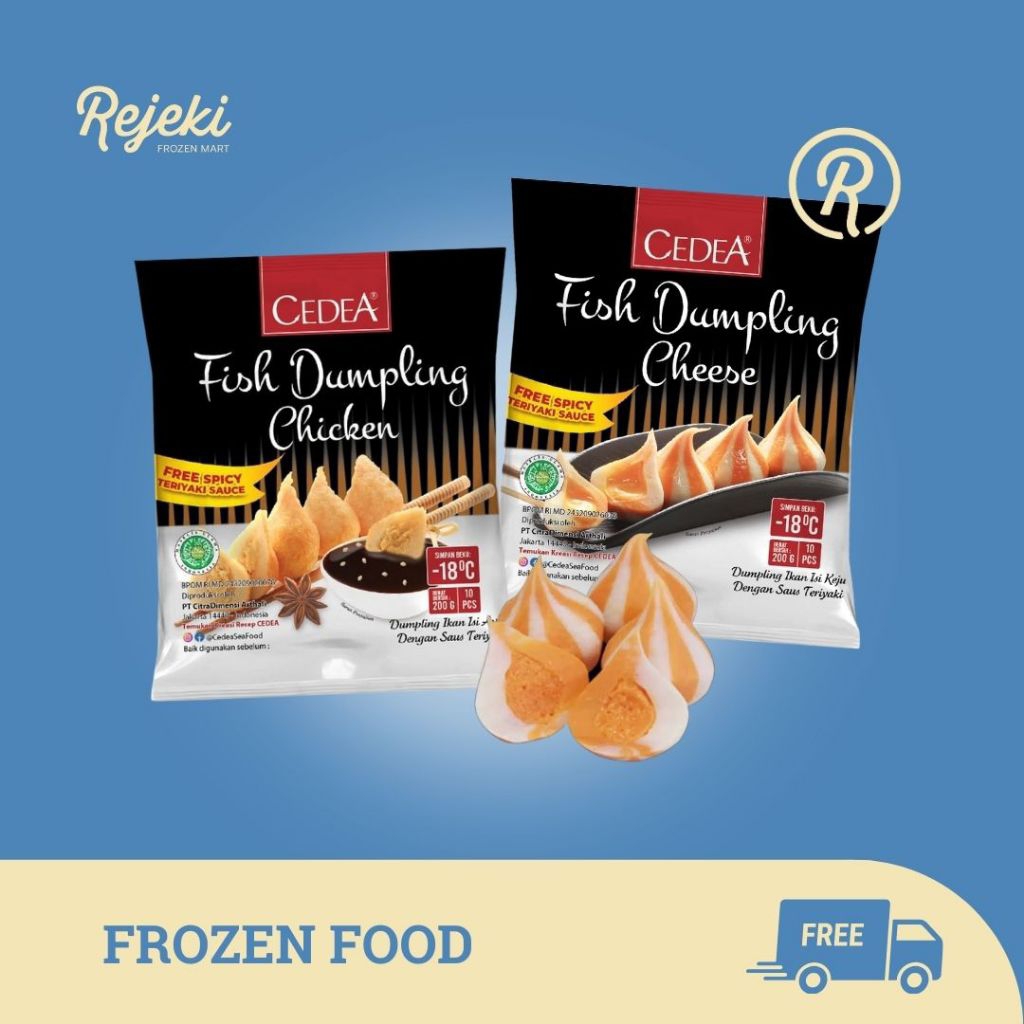 

Cedea Fish Chicken / Cheese Dumpling - Kiara Bali