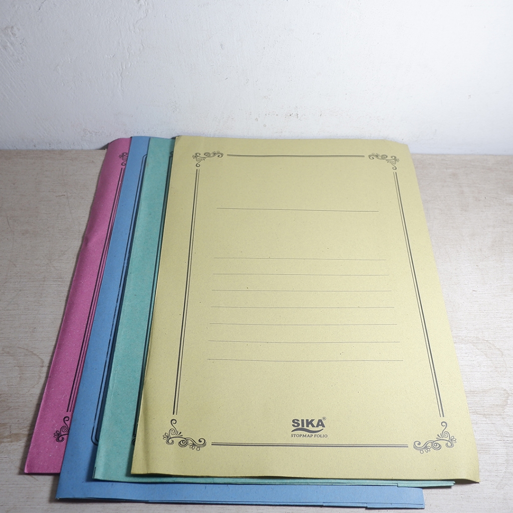 

[6 Pcs] Paket Hemat Map Kertas / Stofmap Kertas Murah Warna 6 Pcs