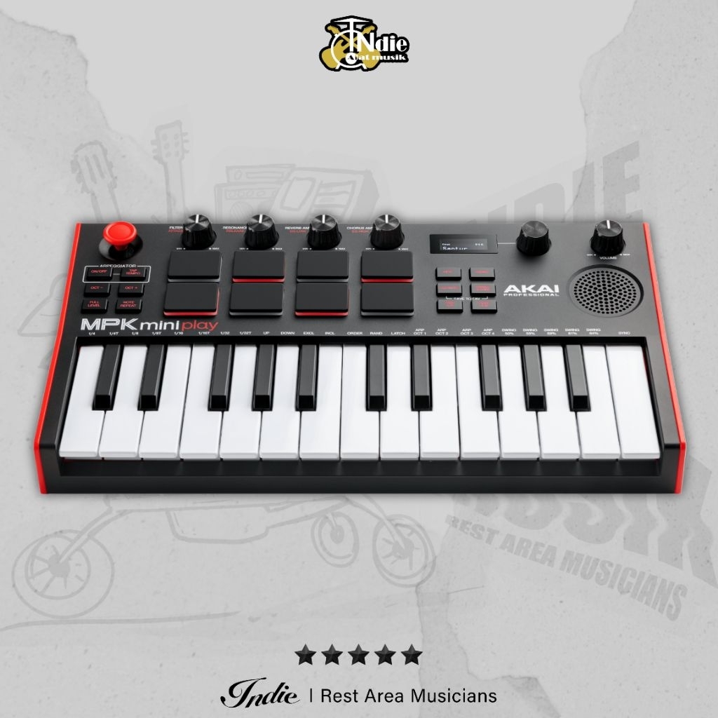 Akai MPK Mini Play MK3 Midi Keyboard Controller