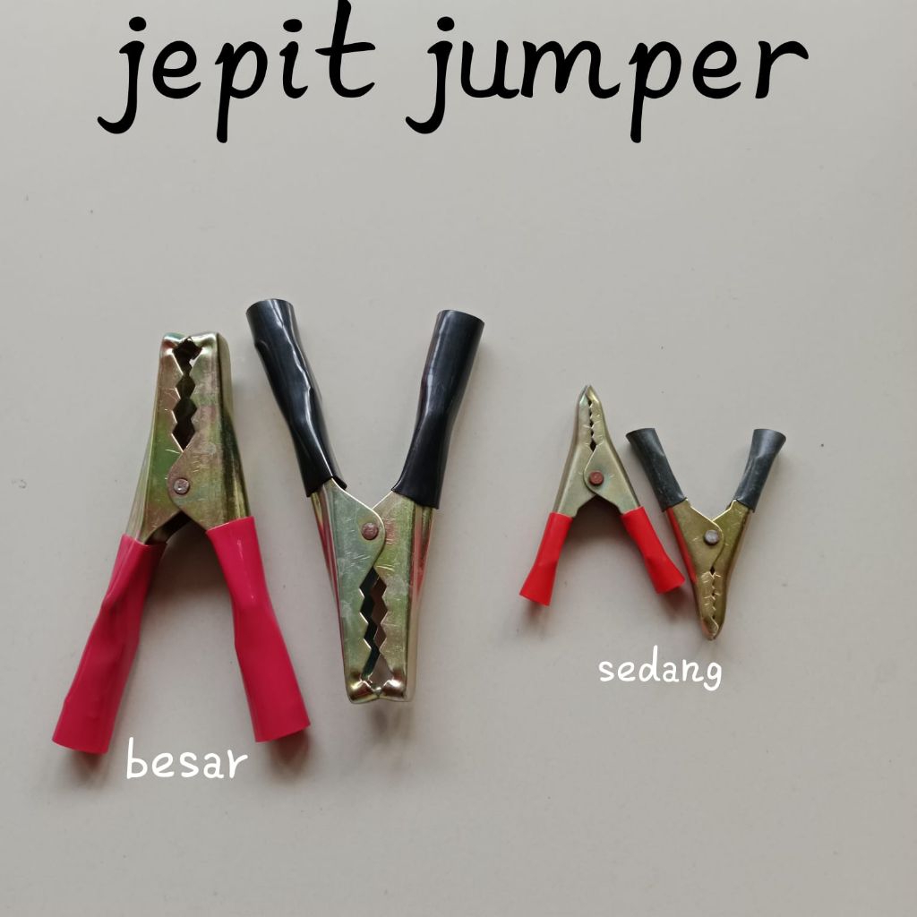 JEPIT ACCU PENJEPIT AKI MOBIL/ MOTOR SEPASANG
