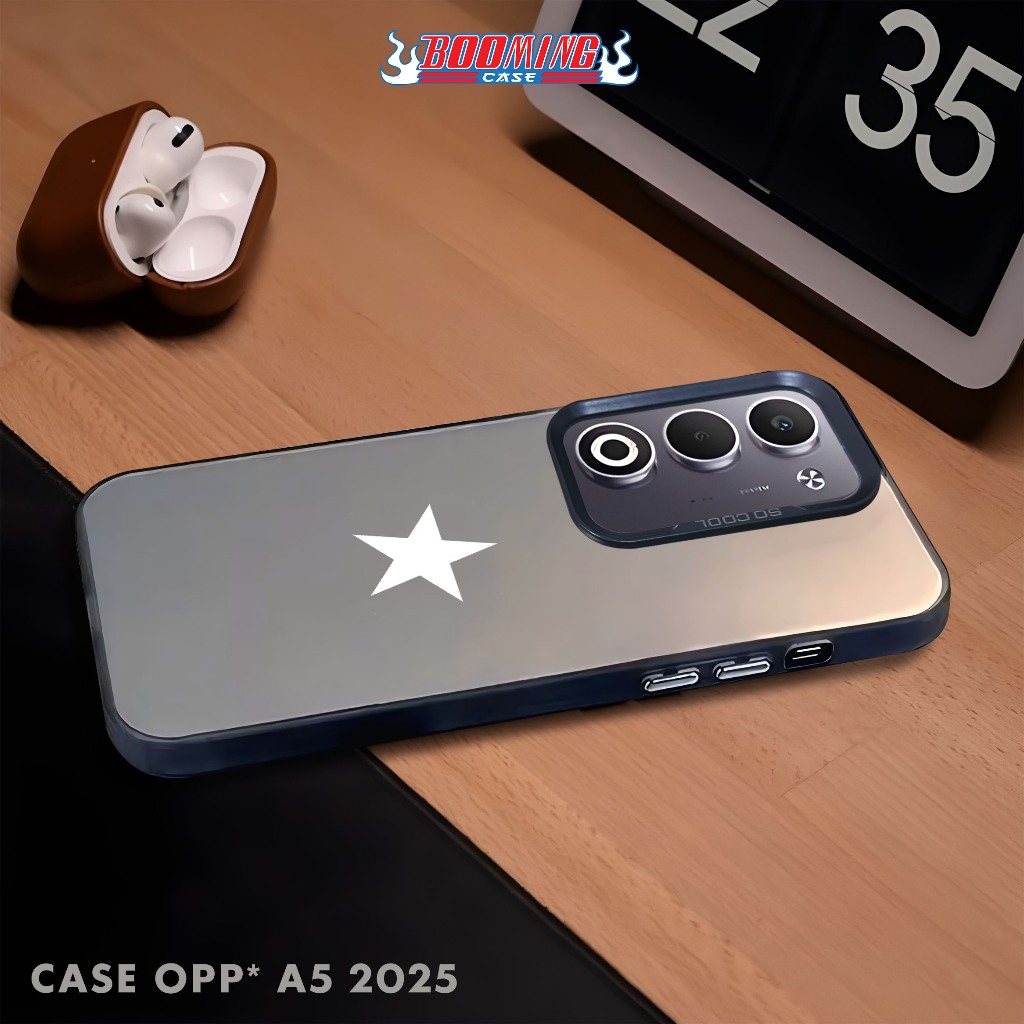 Case Oppo A5 2025 Casing Oppo Premium Matte Hard Casing - Case IMD - Case Hologram Motif 11-12