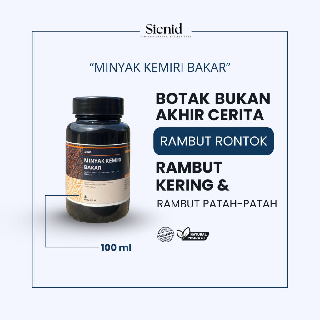 Minyak Kemiri Bakar minyak kemiri kemiriku minyak rambut minyak rambut pria penumbuh rambut penumbuh