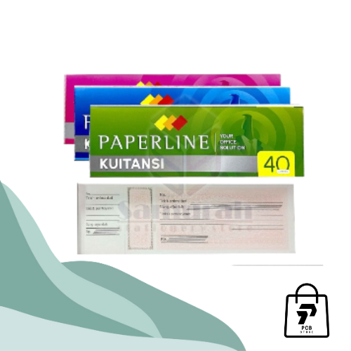

(10 Pcs) Buku Kwitansi Kecil PAPERLINE KT-40-M Kuitansi Mini isi 40 Lembar | PACK