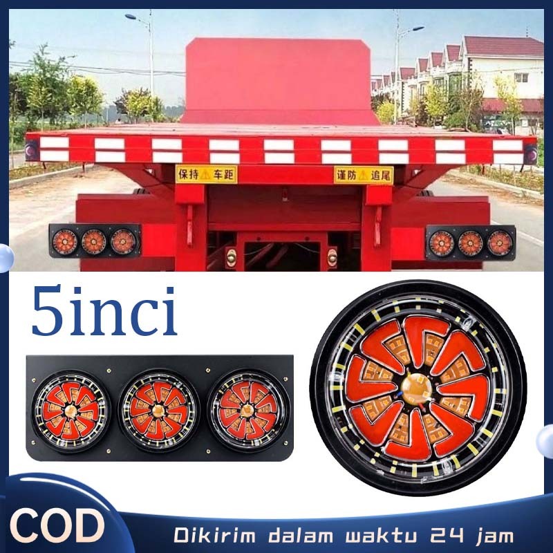 Lampu Belakang Truk 24 Volt Bulat Lampu Rem Belakang Truk Variasi Lampu Belakang Tulisan Stop