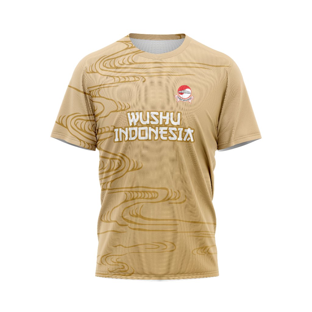 Baju Kaos Jersey Dewasa Wushu Indonesia bela diri Kung fu Seni Beladiri Art 1 Custom Full Print Free
