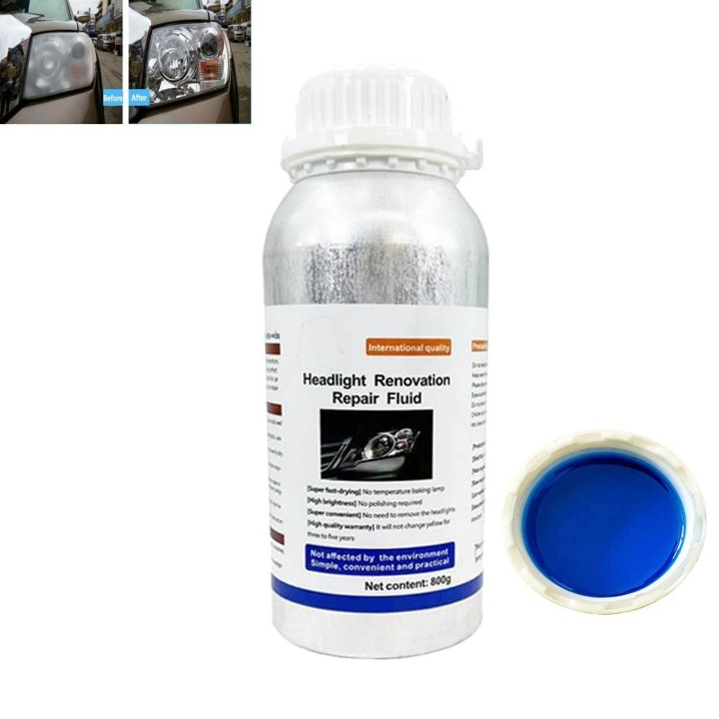 Fressjago Nano Burn Coating Lampu Mobil 800G Nano Burn Coating Headlamp Cairan Lampu Mobil Liquid