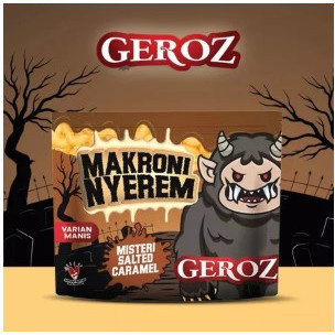 

Geroz Makroni Nyerem Varian Manis Rasa Salted Caramel