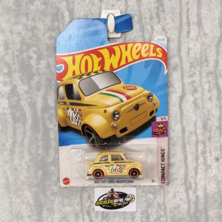 HOTWHEELS '60S FIAT 500D MODIFICADO