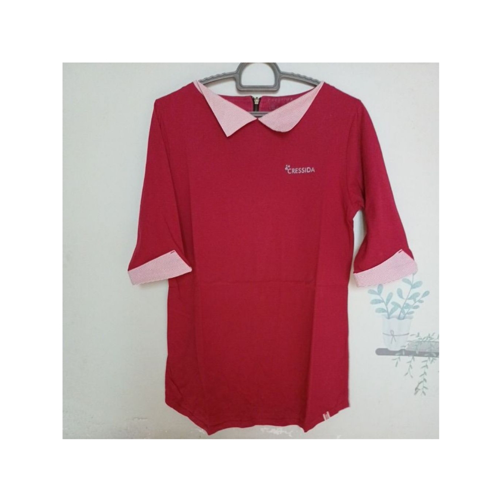 PRELOVED Kaos Cressida Maroon