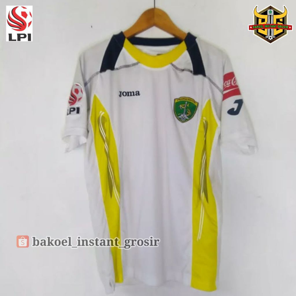 Jersey PERSEBAYA 1927 Away IPL 2011 Putih LPI Full PRINTING atau Full BORDIR Retro Remake Lokal