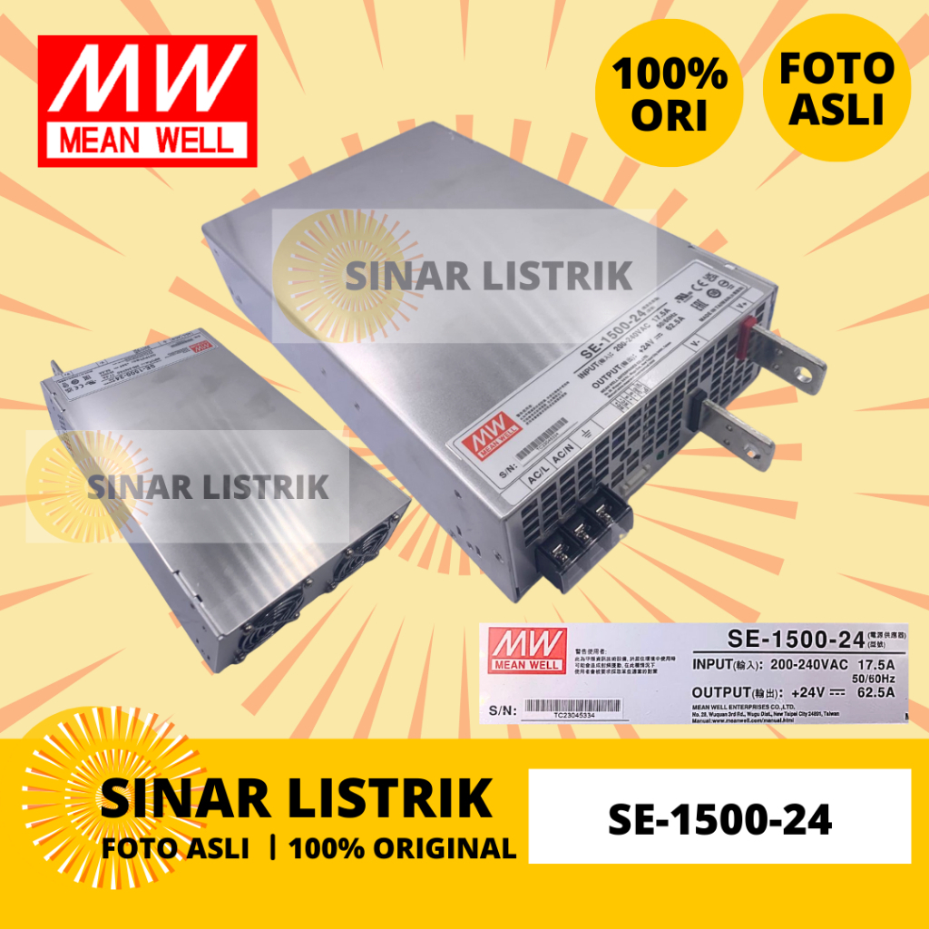 Meanwell SE-1500 Power Supply