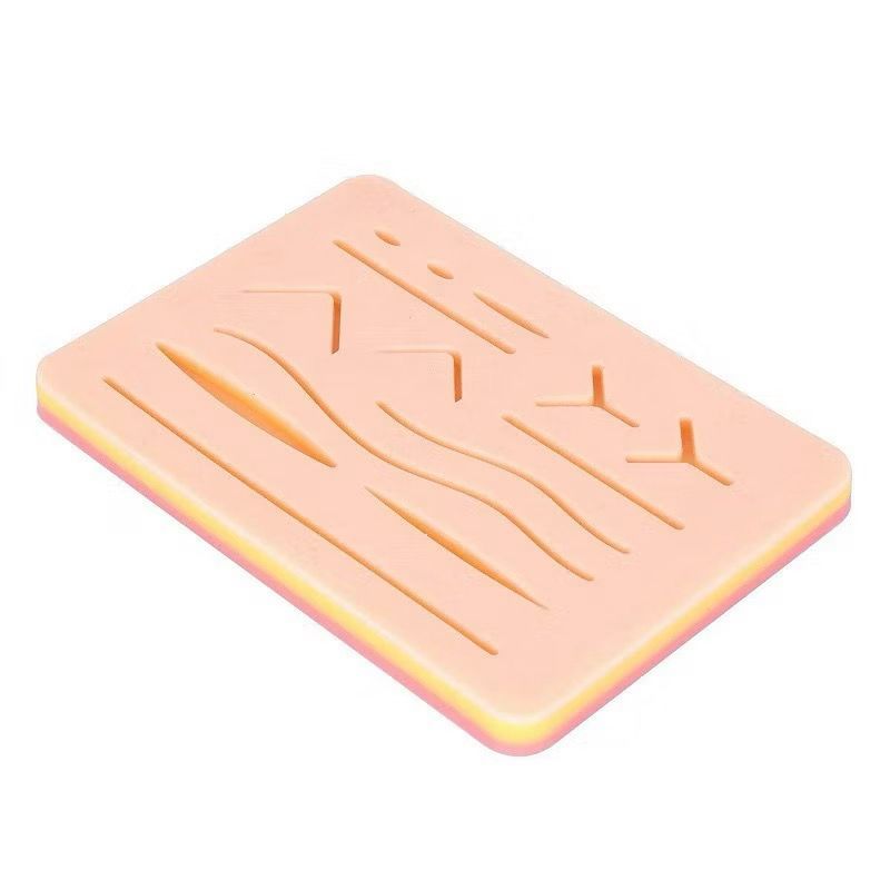 Silicone Hecting Pad / Pad Latih Jatih Luka / Silikon Manekin Media Jahit Luka