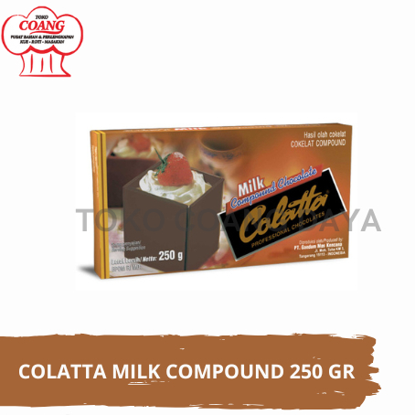 

Colatta Milk Chocolate Compound with White, Dark, and Strawberry Flavors