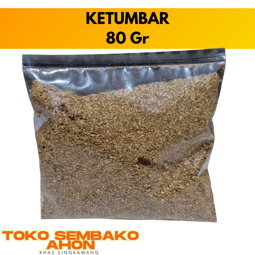 

Ketumbar Bubuk 80 gr | Bubuk Ketumbar Halus 80 gram | Ketumbar Giling Siap Pakai | Rempah Dapur Bumbu Kering Kalimantan