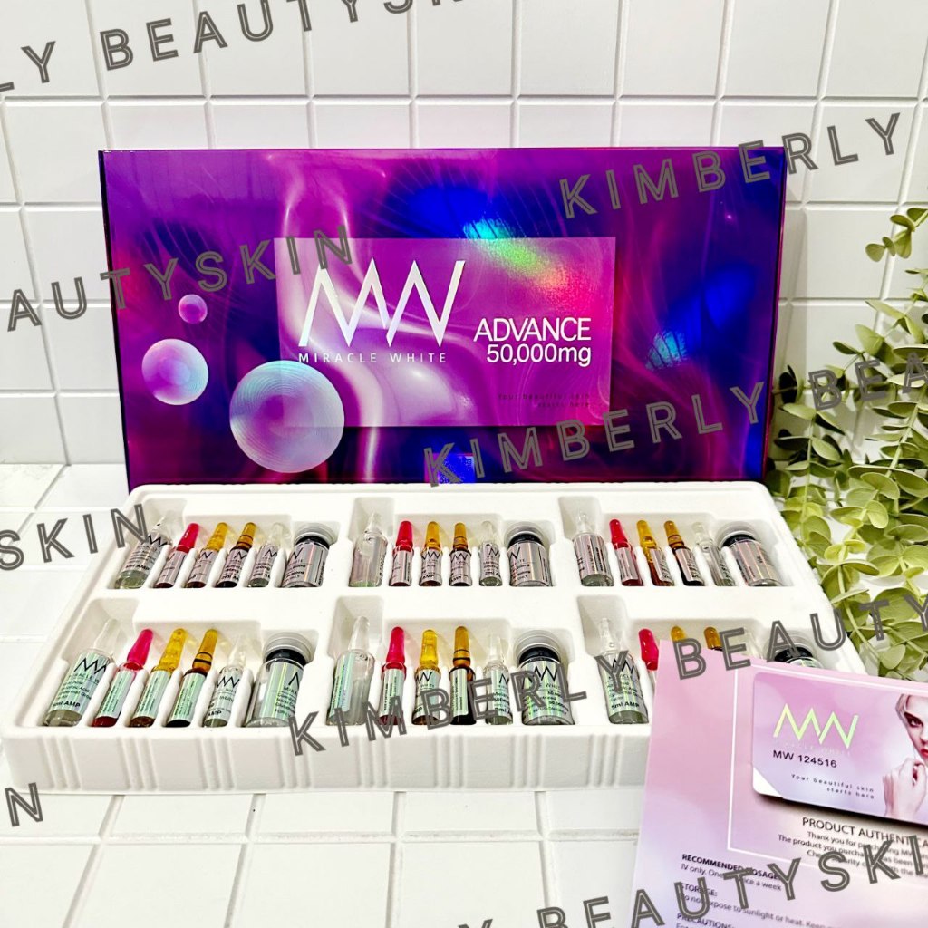 MIRACLE WHITE ADVANCE SETENGAH (3 SET)