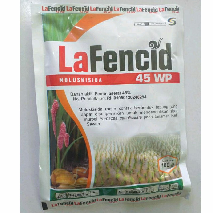 Lafencid 45WP 100g Racun Keong Mas Racun siput