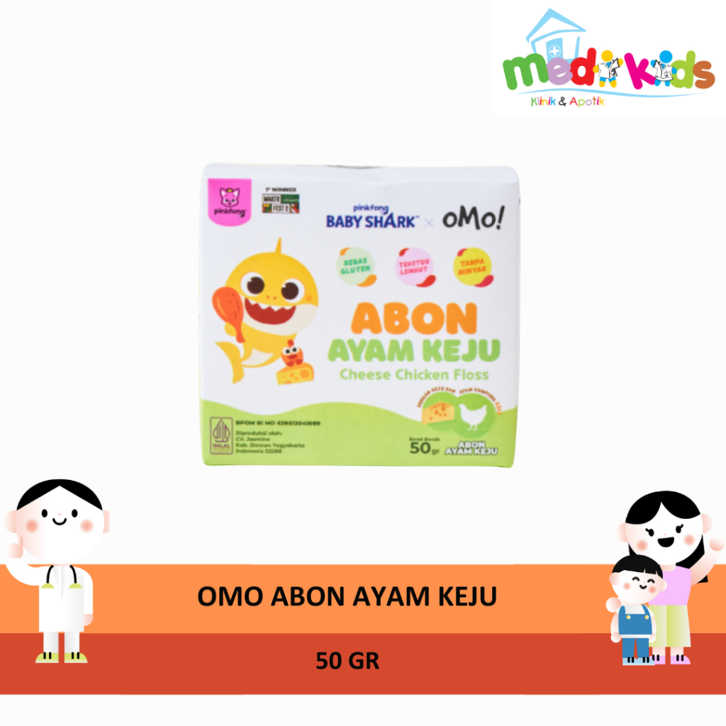 

OMO ABON AYAM KEJU 50 GR - MAKANAN SEHAT ANAK
