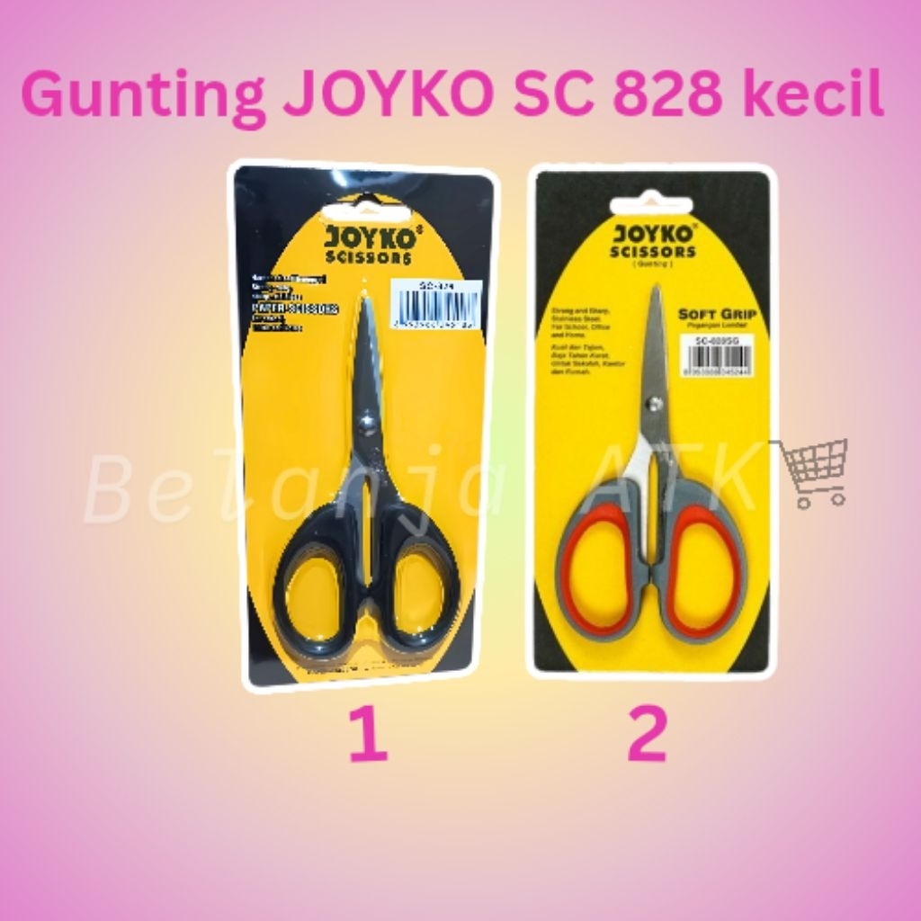 

Gunting Joyko SC Series – SC-828 / SC-838 / SC-848 Ukuran Kecil, Sedang, & Besar