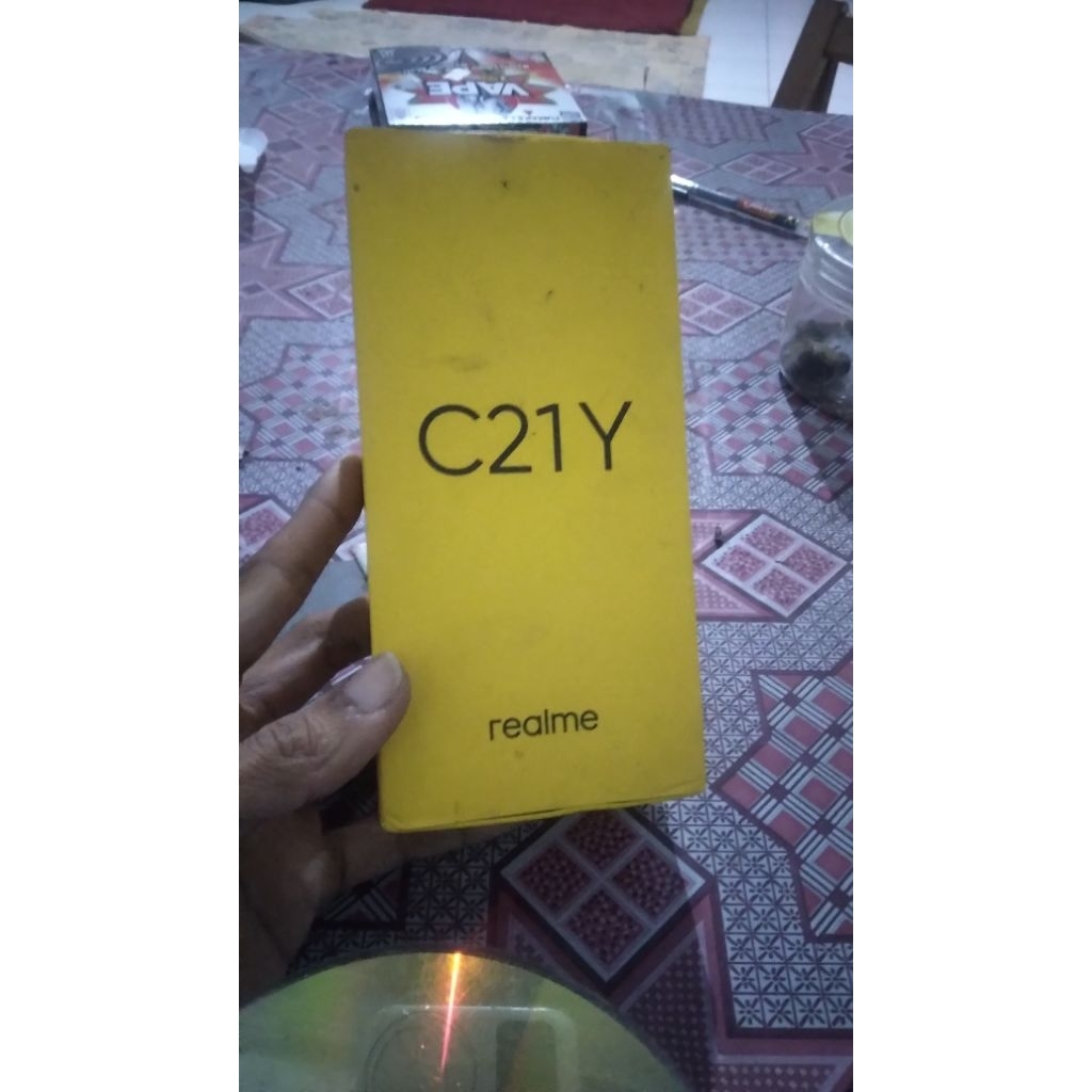 dusbook realme c21y bekas ori