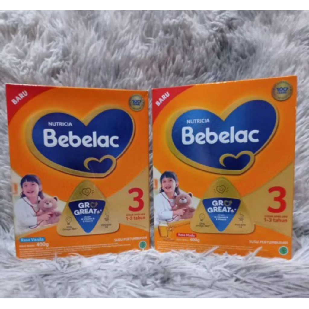 

Bebelac 3 Vanila beli 2 free mangkuk/piring cantik