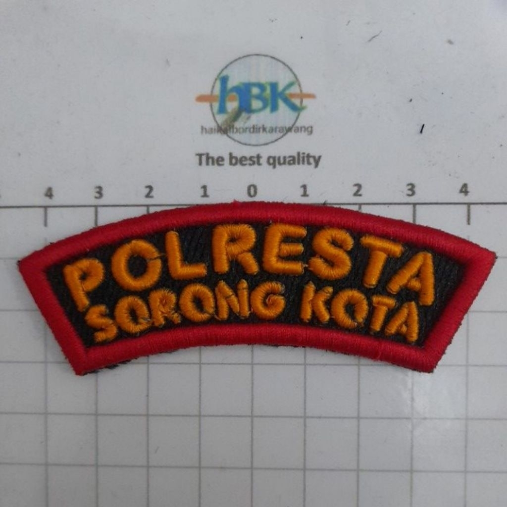 POLRESTA SORONG KOTA BORDIR TIMBUL