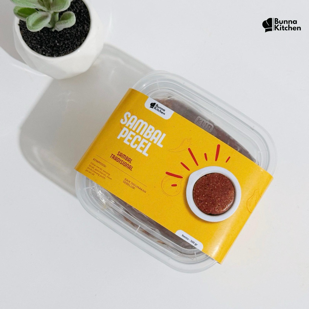 

Sambal Pecel Bunna Sambal Tradisional 500 gram | Sambal kacang