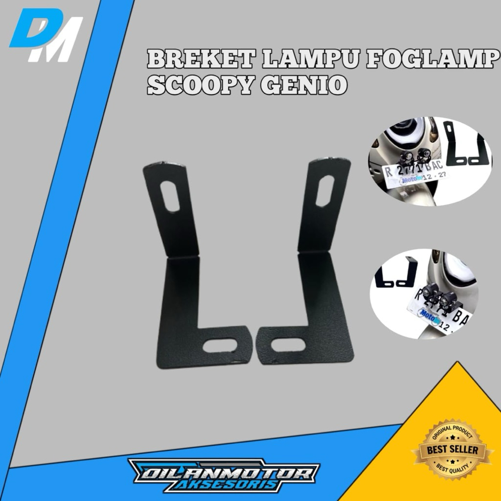 Breket Lampu Foglamp Scoopy Genio Breket Dudukan Lampu Tembak Scoopy Dan Genio