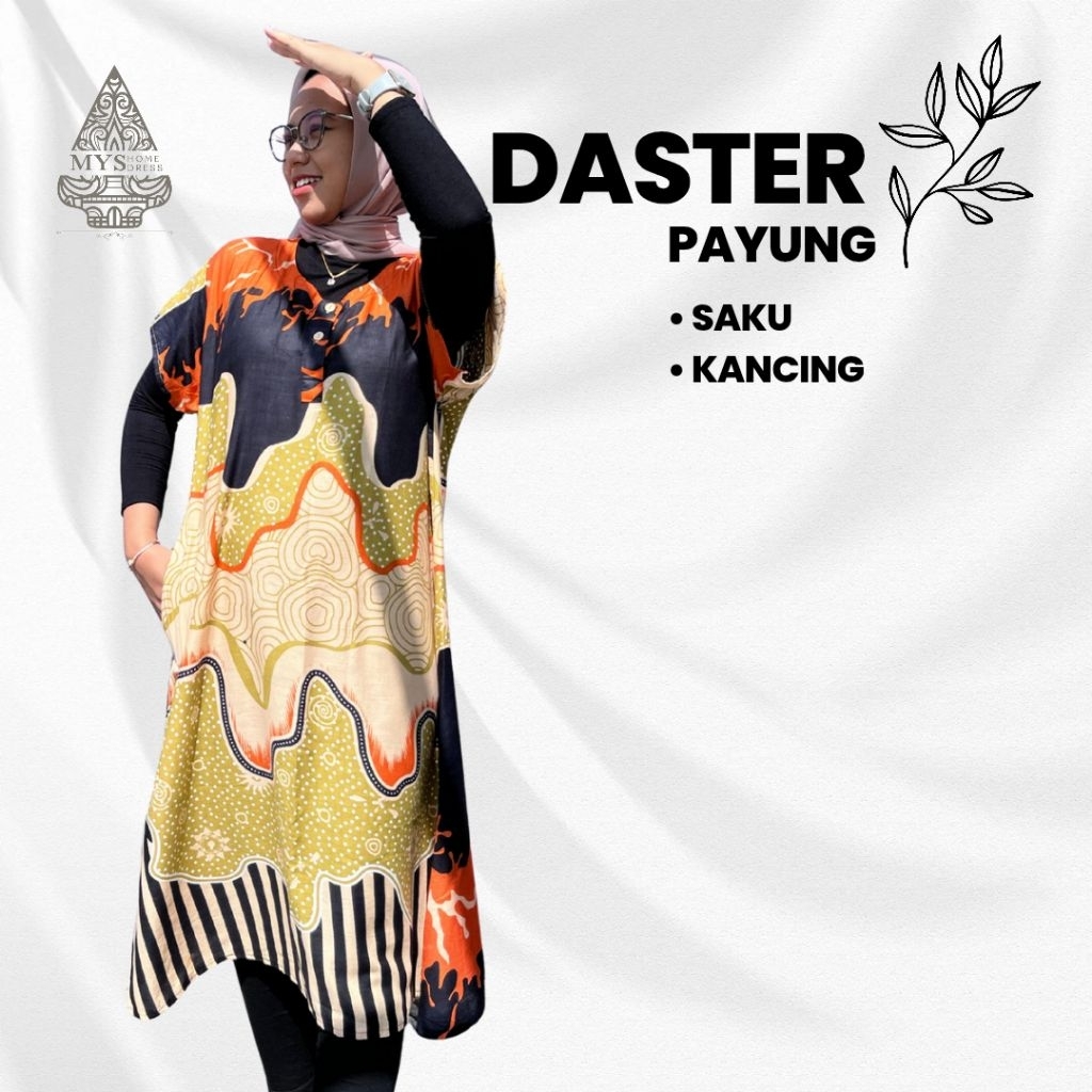 Daster MYS Home Dress LD 110cm Model Daster Payung