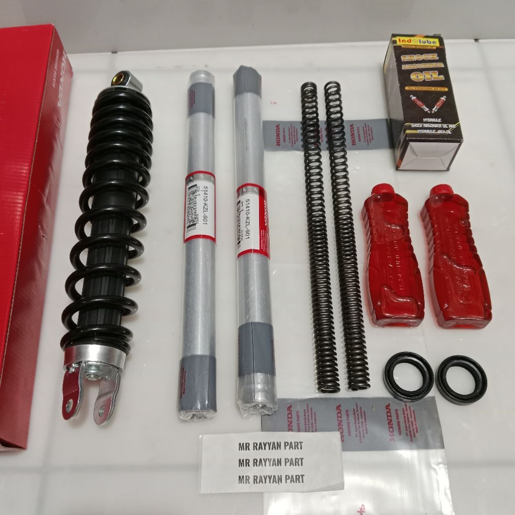 As Shock Depan Per Sil Oli+Shock Belakang Beat Fi Beat Fi New Scoopy Fi Spacy Fi Vario 110 Fi