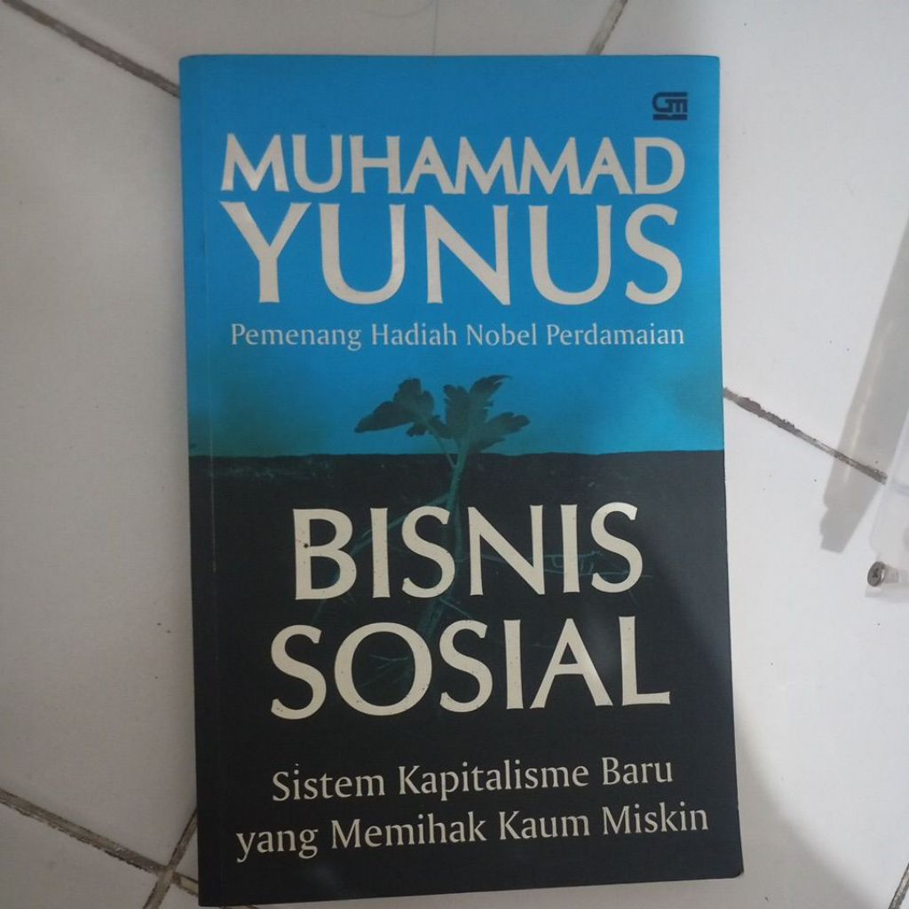 buku bisnis sosial muhammad yunus