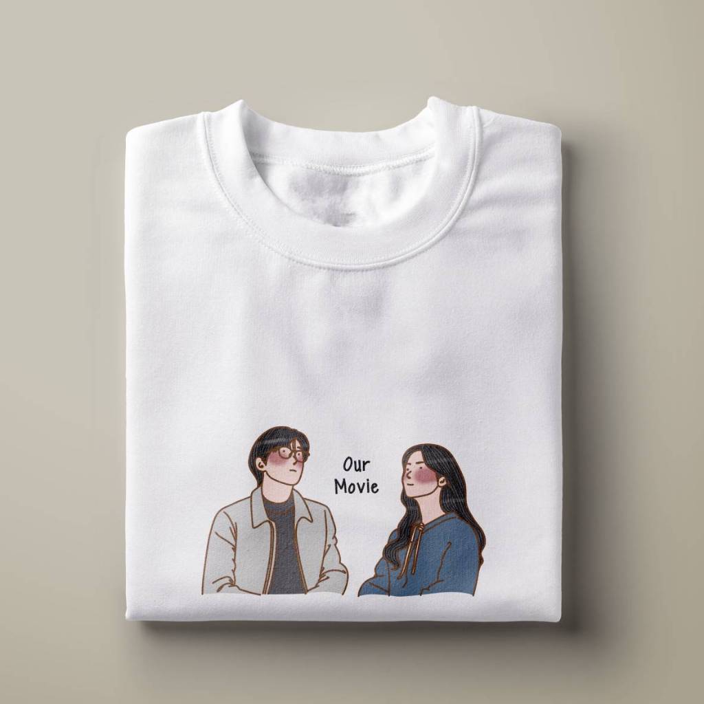 KAOS KDRAMA OUR MOVIE KOREAN DRAMA T-SHIRT KOREAN DRAMA KDRAMA MERCHANDISE KAOS DRAMA KOREA