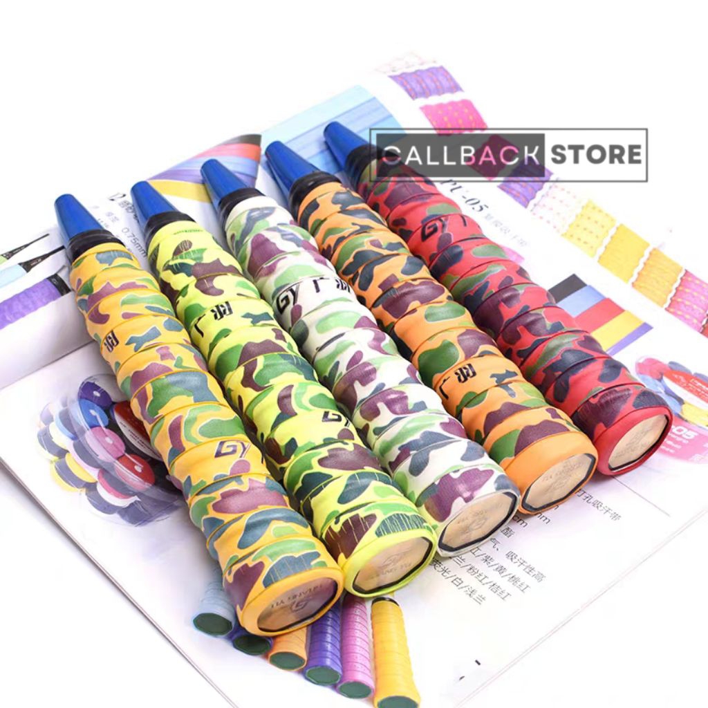 [Callback] Grip Raket Bulutangkis Guang Yu Tenis Pegangan Joran Pancing Penyerap Keringat Tahan Air 