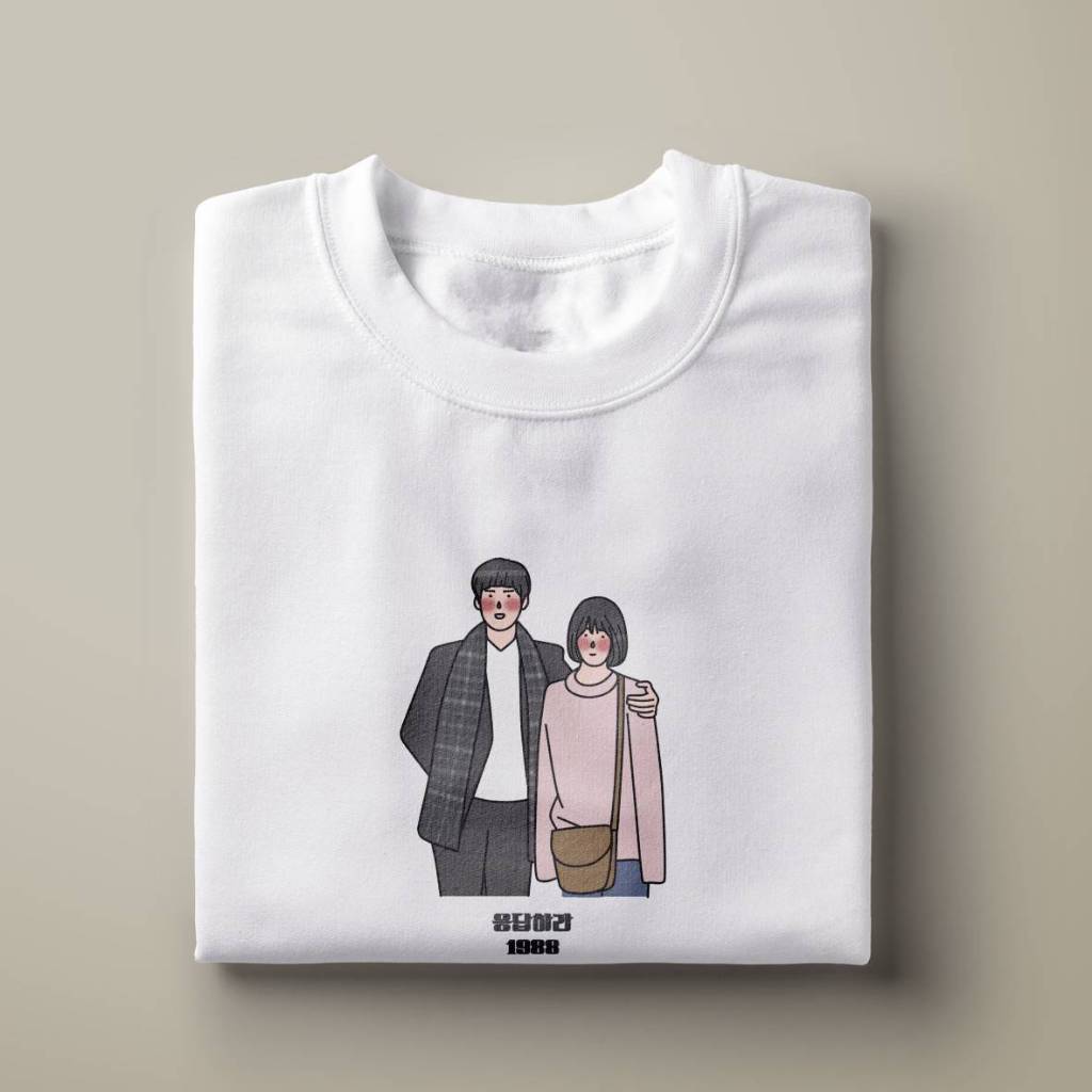 KAOS KDRAMA REPLY 1988 KOREAN DRAMA T-SHIRT KOREAN DRAMA KDRAMA MERCHANDISE KAOS DRAMA KOREA