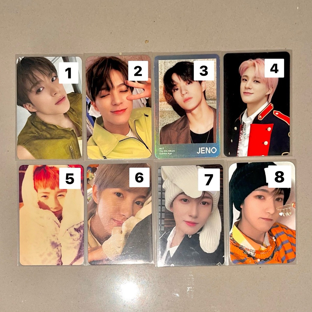 PHOTOCARD PC OFFICIAL NCT DREAM AAB LEE JENO HUANG RENJUN RENBUN SELIMUT BOBOAN BUNNY MURAH MURCE