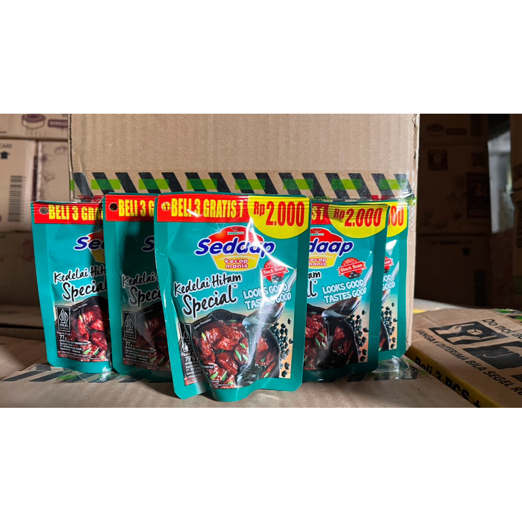

KECAP SEDAP kemasan 2000, 1 dus isi 48pcs