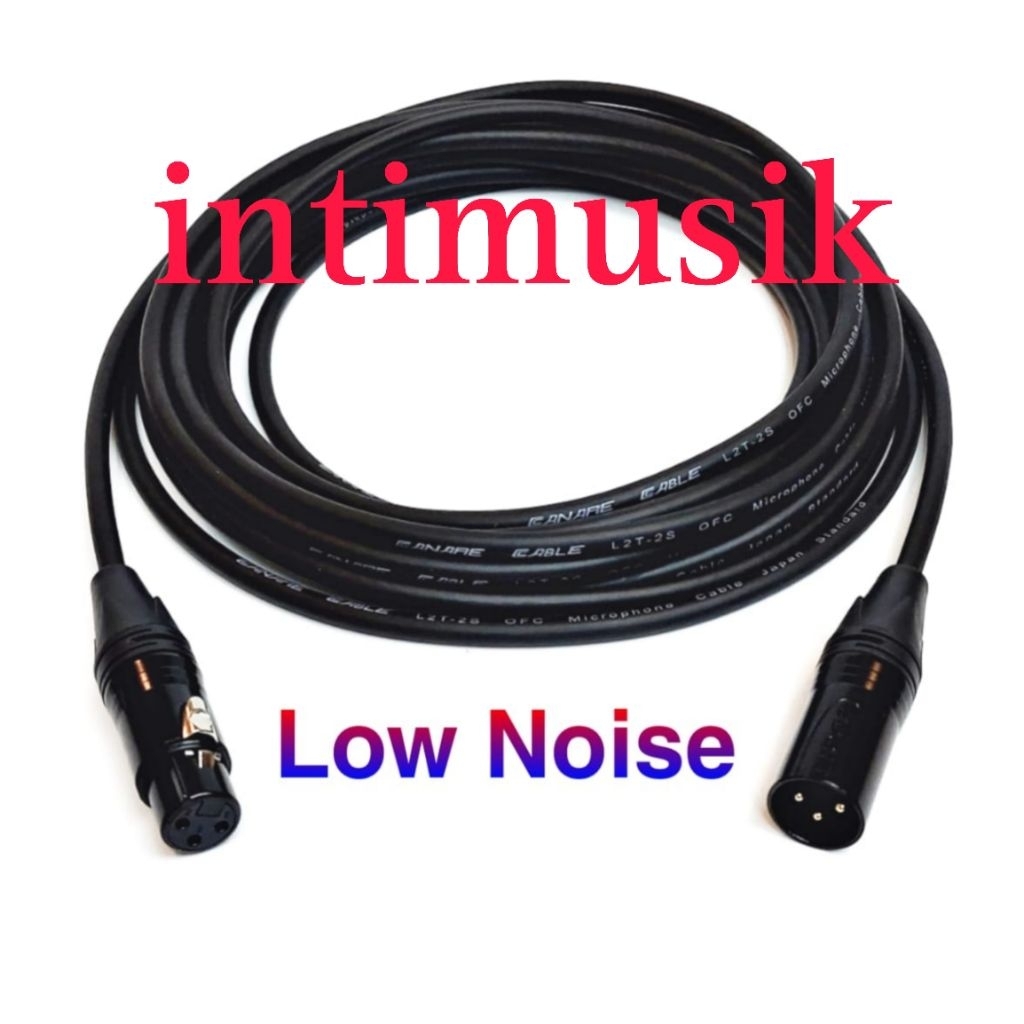 KABEL MIC JACK XLR MALE TO FEMALE