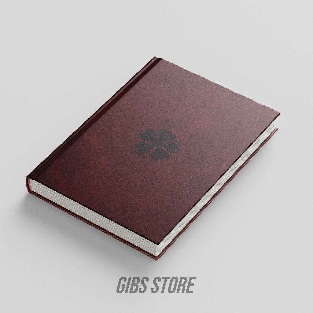

NOTEBOOK ASTA RED GRIMOIRE BLACK COVER