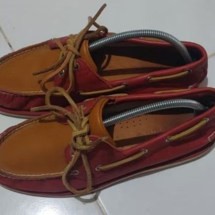 sepatu TIMBERLAND leather preloved like new uk.42