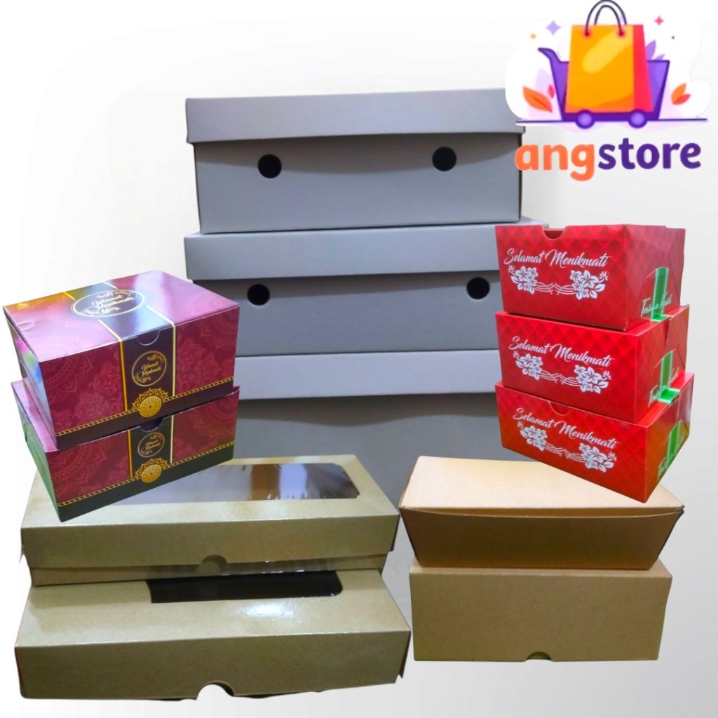 

BOX SNACK/BOX NASI/DUS DONAT/BOX KUE/LUNCH BOX/MIKA/STAPLER/SATPLES