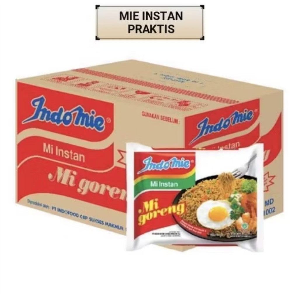 

INDOMIE GORENG 1DUS 40PCS READY