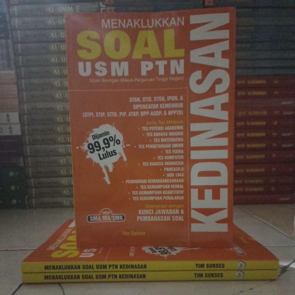 BUKU MOTIVASI PENDIDIKAN PENGEMBANGAN DIRI / SOAL USM PTN / STAN STIS STSN IPDN KEMENHUB / KEDINASAN