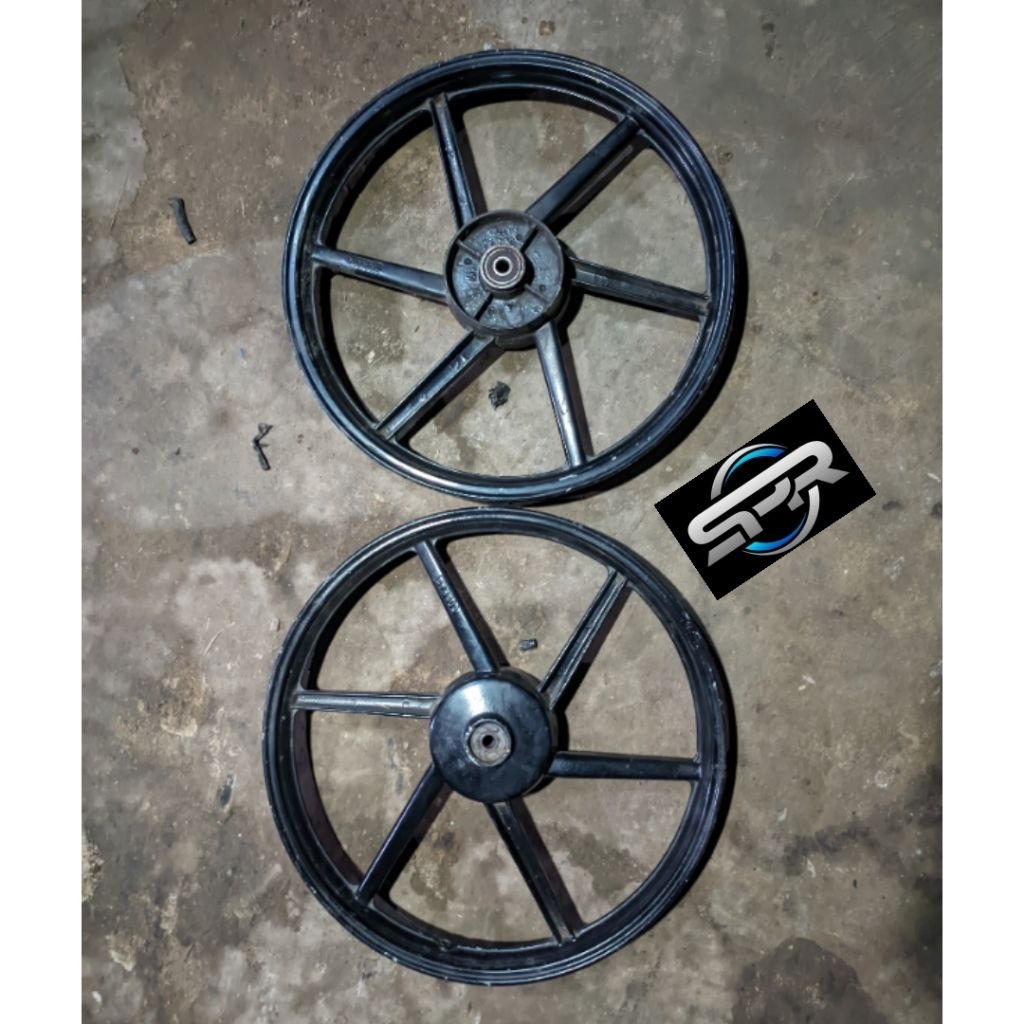 velg pelek depan belakang set Racing Astrea grand legenda prima supra ori copotan