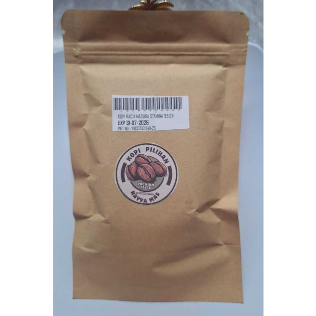 

PROMO Kopi Madura Racikan Sehat Stamina 90 Gram