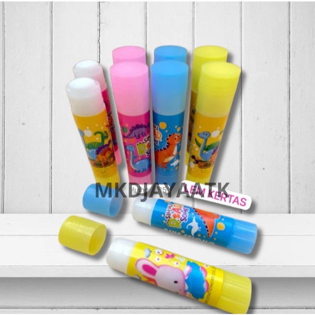 

LEM GLUE STIK MOTIF KARTUN / FANCY MURAH 10GR