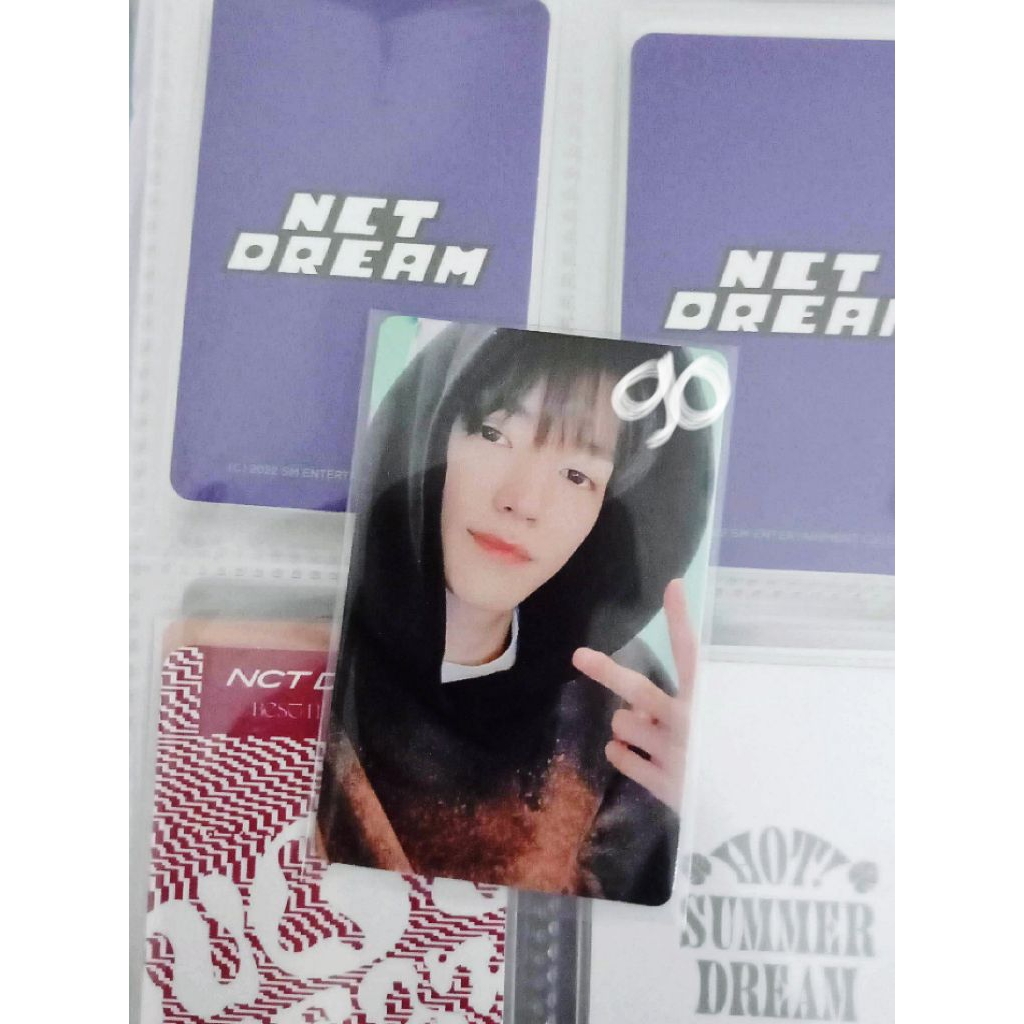 pc photocard Taeyong nct yzy ver 2 hoodie hitam