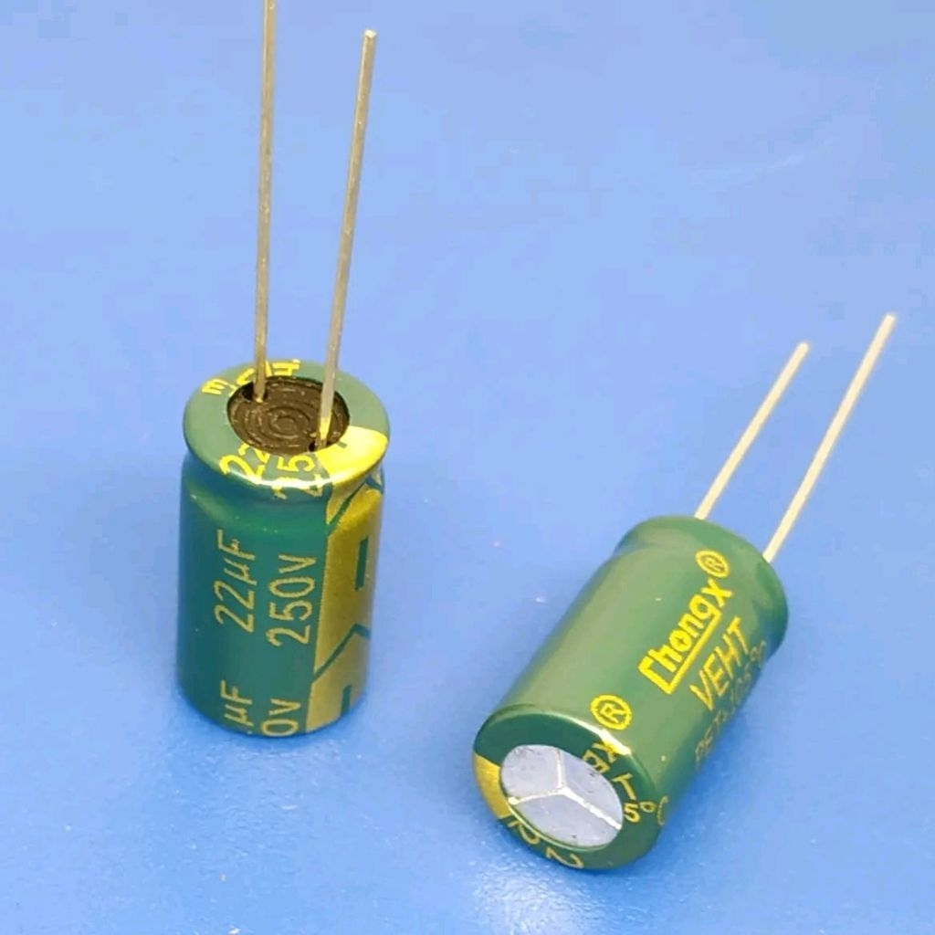Elco 22uf 250v / Kapasitor Elco 22uf 250v / Elco 22 - 250V / Elko 22uf 250v elco 22-250v