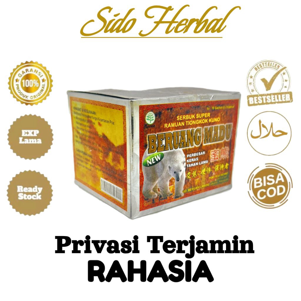 kapsul. beruang madu premium original